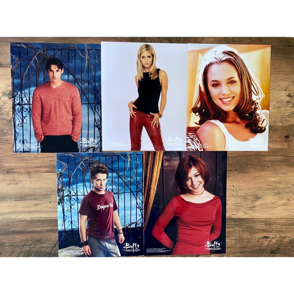 BOGO Buffy the Vampire Slayer official photos 2000 mint